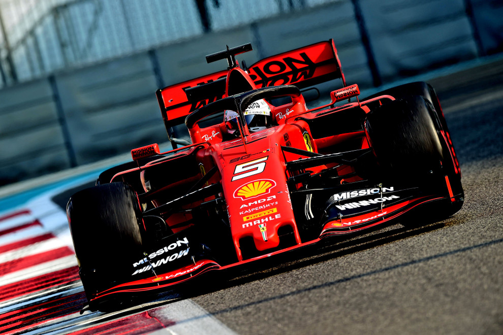 TEST T5 ABU DHABI 2019 - 12/03/2019 - Yas Marina 2019 - Sebastian Vettel